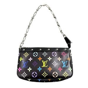 Louis Vuitton x Murakami 20 Year Anniversary Black Multi Pochette Shoulder Bag